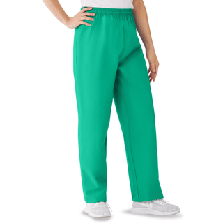 PANT SCRUB ELASTIC TAPERED JADE SM
