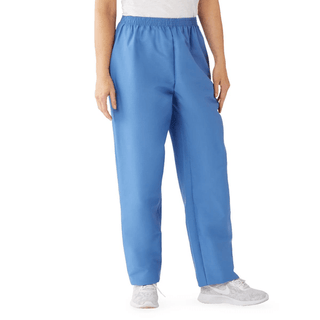 PANT SCRUB LADIES ELASTIC 2PKT CEIL MD