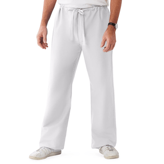 PANT SCRUB REV UNISEX WHITE MDL-CC 2XL