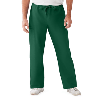 PANT SCRUB CARGO NON-REV EVRGRN MD