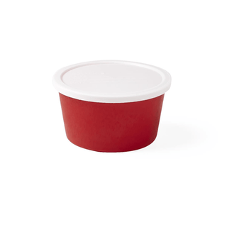 CONTAINER SPECIMEN STOOL SNAPLID RED
