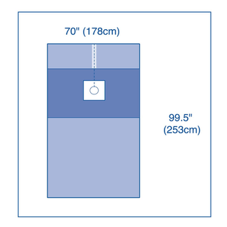 DRAPE CENTRAL LINE  ST 24/CS