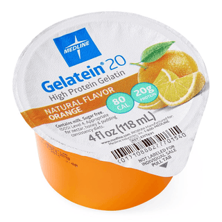 GELATEIN 20 ACTIVE  ORANGE  4 OZ CUP