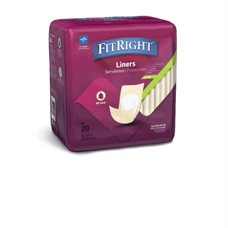 FITRIGHT INCONTINENCE LINERS  MODERATE