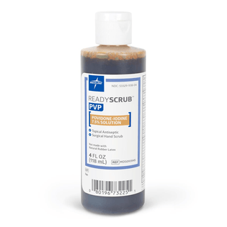SOLUTION SCRB POVIDNE IODINE 4OZ BTL