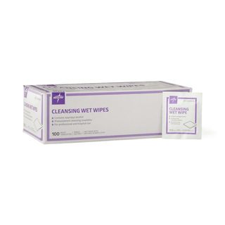 CLEANSING TOWELETTES W/ ISOPROPYL ALC.