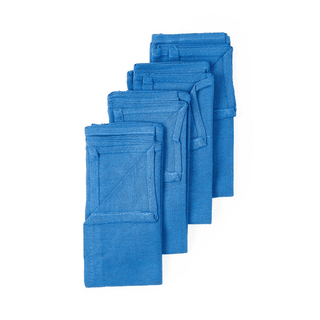 TOWEL OR DSP ST BLUE DLX 4/PK 20PK/CS