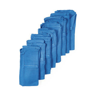 TOWEL OR DSP ST BLUE DLX 8/PK 10PK/CS