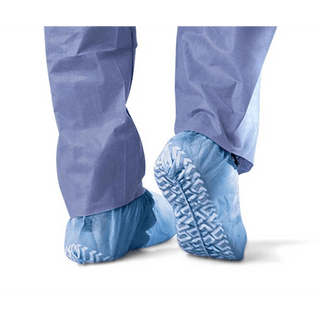 COVER SHOE 3-LAYER NONSKID BLUE XLG
