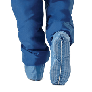COVER SHOE MLTILYR STRIPENONSKID BLUE XL