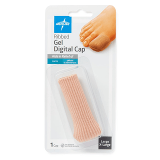 GEL RIBBED DIGITAL CAPS L/XL  EA