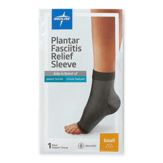 PLANTAR FASCIITIS SLEEVE  BLK  EA  S
