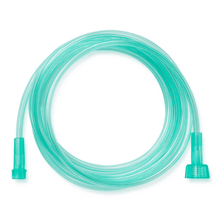 TUBING OXYGEN CRUSH RES 7' GREEN UC