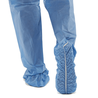COVER SHOE 3-LAYER NONSKID BLUE 2XL