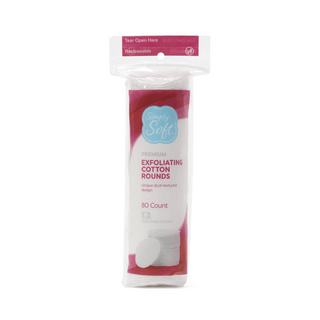 COTTON ROUND  EXFOLIATING  80 CT  SS