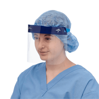 FACE SHIELD  3/4  ELASTIC  FOAM TOP