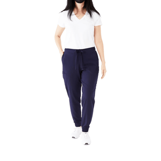 PANT SCRUB AVE WOMEN JOGGER 7PKT NVY M