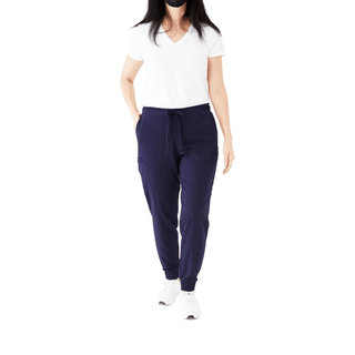 PANT SCRUB AVE WOMEN JOGGER 7PKT NVY XS