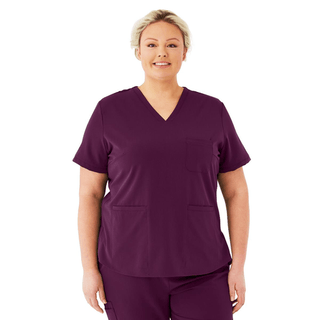 TOP SCRUB AVE WMN LEX EGG 2XL