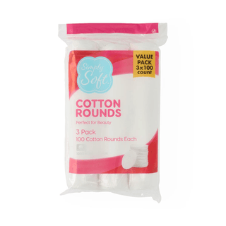 COTTON ROUNDS  STD  SS  3X100 PK