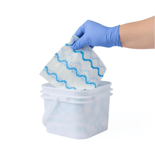 CLOTH MICROFIBER DISPOSABLE BLU 12X12 KT
