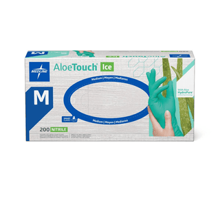GLOVE EXAM THIN NTRLE ALOE ICE PF LF MD