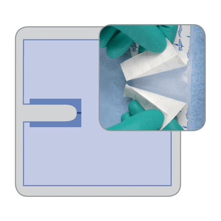 DRAPE U POLY 48X52 INVISISHIELD