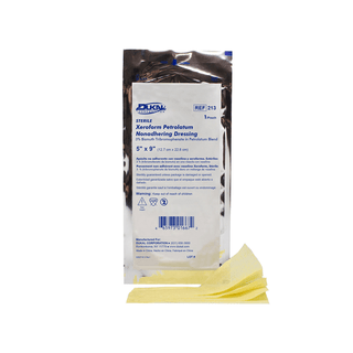 DUKAL ALBA XEROFORM PETROLATUM GAUZE DRESSINGS - Xeroform Gauze Dressing, 4" x 4", Sterile, 1/pk, 25 pk/bx (Item is on Manual Allocation - Quanitities are Limied) | Quantity - 1x BX
