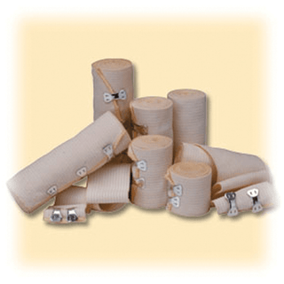 AMD MEDICOM ELASTIC BANDAGES - Elastic Bandage, 6" x 5 yds, CONTAINS LATEX, Shrink Wrapped, 10/pk, 5 pk/cs | Quantity - 1x CS