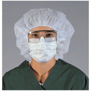 AMD MEDICOM BOUFFANT CAPS - Bouffant Cap, 24", White, 100/bx, 5 bx/cs | Quantity - 1x CS
