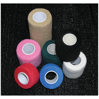 AMD MEDICOM COHESIVE BANDAGES - Cohesive Bandage, 6" x 5 yds, Non-Sterile, Tan, Individually Wrapped, Latex Free (LF), 12/bx | Quantity - 1x BX