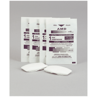 AMD MEDICOM OVAL EYE PADS - Oval Eye Pad, 1 5/8" x 2 5/8", 50/pk, 12 pk/cs | Quantity - 1x CS