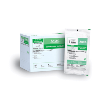 ANSELL GAMMEX NON-LATEX PI SURGICAL GLOVES - Surgical Gloves, 100% Synthetic Polyisoprene, No Natural Rubber, Sterile, Powder Free (PF), Surgical, Size 8, 50 pr/bx, 4 bx/cs  | Quantity - 1x CS