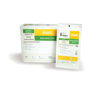 ANSELL GAMMEX NON-LATEX POWDER-FREE STERILE NEOPRENE SURGICAL GLOVES - Surgical Gloves, Size 8, 50 pr/bx, 4 bx/cs  | Quantity - 1x CS