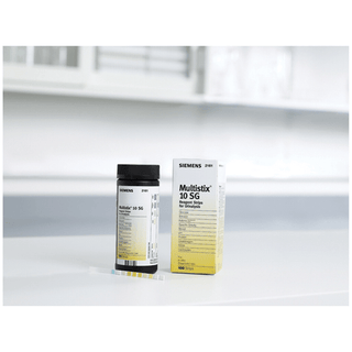 SIEMENS REAGENT & CONTROL STRIPS - Multistix 7 Reagent Strips, CLIA Waived, 100/btl (10326145) (Item is Non-Returnable)  | Quantity - 1x BTL