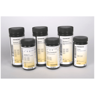 SIEMENS REAGENT & CONTROL STRIPS - Multistix 7 Reagent Strips, CLIA Waived, 100/btl (10326145) (Item is Non-Returnable)  | Quantity - 1x BTL