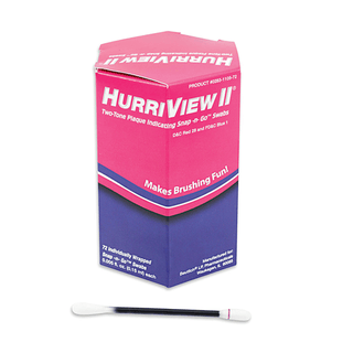 BEUTLICH HURRIVIEW II TWO-TONE PLAQUE INDICATING SNAP -N- GO SWABS - Snap -n- Go Swab, Unit Dose, Individually Wrapped, 72/bx  | Quantity - 1x BX