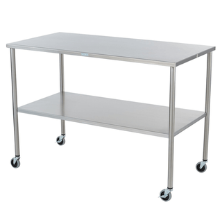 BLICKMAN INSTRUMENT TABLES - Georgetown Instrument Table Adjustable Height 36"W x (36 - 56)"H x 20"D (DROP SHIP ONLY) | Quantity - 1x EA