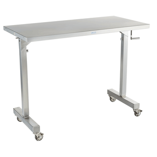 BLICKMAN INSTRUMENT TABLES - Georgetown Instrument Table Adjustable Height 36"W x (36 - 56)"H x 20"D (DROP SHIP ONLY) | Quantity - 1x EA