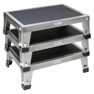 BLICKMAN STOOLS - Deluxe Pneumatic Exam Stool, Height Adjustable (22" - 29"), Black, (5) Leg, Aluminum Base (DROP SHIP ONLY) | Quantity - 1x EA