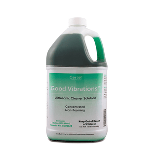 CERTOL GOOD VIBRATIONS MULTI-PURPOSE ULTRASONIC CLEANER - Multi-Purpose Ultrasonic Cleaner Concentrate, 1 Gallon, 4/cs | Quantity - 1x CS