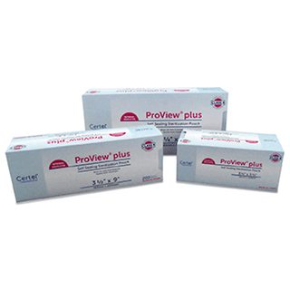 CERTOL PROVIEW PLUS SELF SEAL STERILIZATION POUCHES - Cassette Pouch, 5" x 10", 200/bx, 6 bx/cs | Quantity - 1x CS