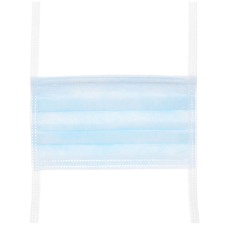 CARDINAL HEALTH ASTM LEVEL 1 SURGICAL MASK - Surgical Mask, 3-Layer Spunbond Polypropolene/Filtered Media/Cellulose, Pleated, Film Anti-Fog, Tie-On, Green, 50/bx, 6 bx/cs(On Vendor Allocation - Availibility May Be Limited) | Quantity - 1x CS