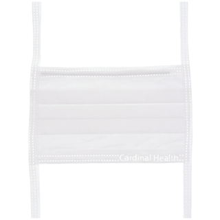 CARDINAL HEALTH ASTM LEVEL 1 SURGICAL MASK - Surgical Mask, 3-Layer Spunbond Polypropolene/Filtered Media/Cellulose, Pleated, Film Anti-Fog, Tie-On, Green, 50/bx, 6 bx/cs(On Vendor Allocation - Availibility May Be Limited) | Quantity - 1x CS