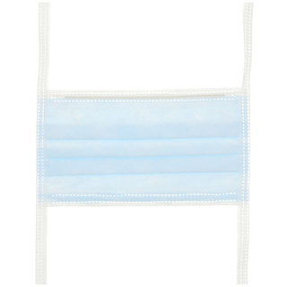 CARDINAL HEALTH ASTM LEVEL 1 SURGICAL MASK - Surgical Mask, 3-Layer Spunbond Polypropolene/Filtered Media/Cellulose, Pleated, Film Anti-Fog, Tie-On, Green, 50/bx, 6 bx/cs(On Vendor Allocation - Availibility May Be Limited) | Quantity - 1x CS