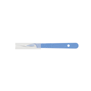 CINCINNATI SWANN MORTON SCALPELS - Scalpel, Swann Morton, Stainless Steel, Size 11p, Blue Handle, Disposable, Non-Sterile, Bulk, 1000/bx (DROP SHIP ONLY) | Quantity - 1x BX
