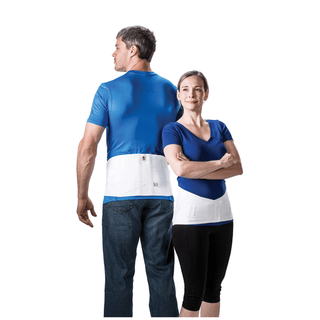 CORE PRODUCTS CRISSCROSS LUMBOSACRAL BELT - Lumbosacral Support, Dual Pull White, X-Large (43" - 47") (080237) | Quantity - 1x EA