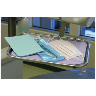 CROSSTEX BRACKET TRAY COVERS - Tray Cover, Size B, Ritter, 8" x 12", Peach, 1000/ctn, 3 ctn/cs | Quantity - 1x CS