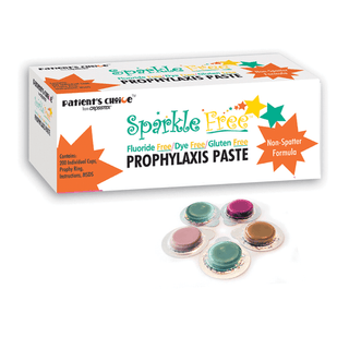 CROSSTEX SPARKLE FREE PROPHY PASTE - Prophy Paste, Coarse, Fruity, Individual Cups, 200/bx | Quantity - 1x BX