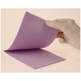 CROSSTEX ADVANTAGE 2 PLY TOWELS - Towel, 2-Ply Paper, Poly, 18" x 13", Silver Grey, 500/cs  | Quantity - 1x CS